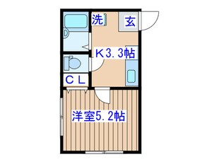 ホワイトハウスの物件間取画像